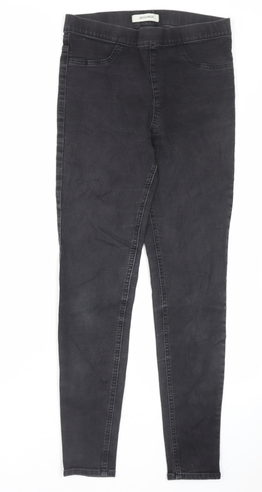 Womens UK Size 10 Marks and Spencer Regular Fit Jegging Black Trousers