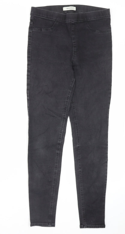 Womens UK Size 10 Marks and Spencer Regular Fit Jegging Black Trousers