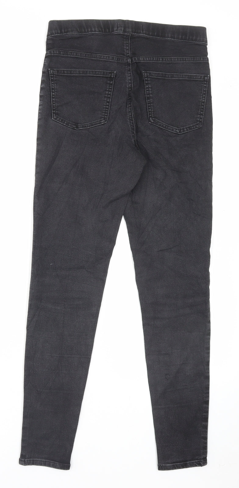 Womens UK Size 10 Marks and Spencer Regular Fit Jegging Black Trousers