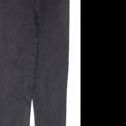 Womens UK Size 10 Marks and Spencer Regular Fit Jegging Black Trousers