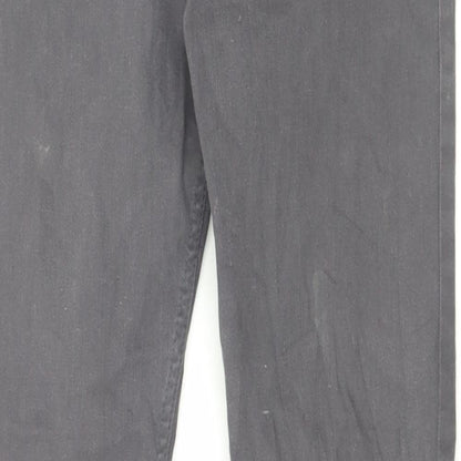 Womens UK Size 30 in H&M Regular Fit Skinny Grey Jeans