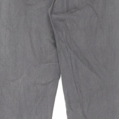 Womens UK Size 30 in H&M Regular Fit Skinny Grey Jeans