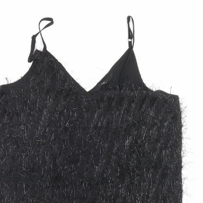 Womens UK Size 12 NEXT Black Camisole Tank