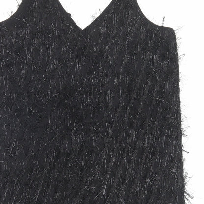Womens UK Size 12 NEXT Black Camisole Tank