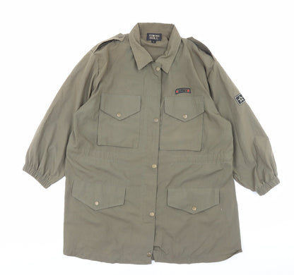 Tokyo Doll Womens Green Jacket Size L Zip