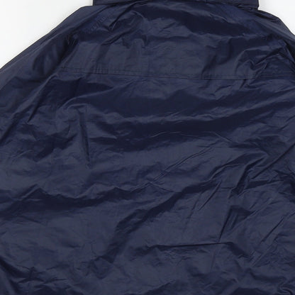 Wetplay Boys Blue Rain Coat Coat Size 7-8 Years Zip