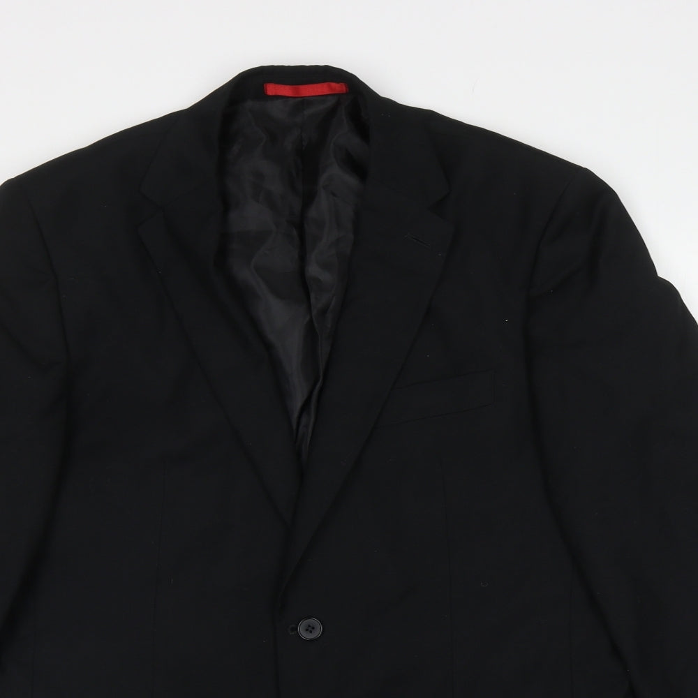 Mens UK Size L Burton Regular Black Suit Jacket