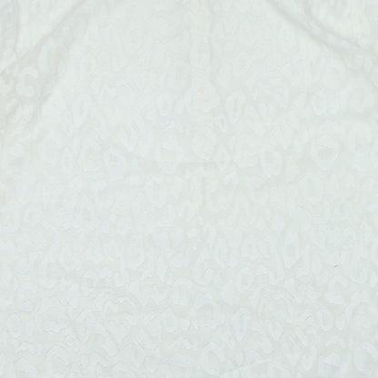 Womens UK Size 14 French Connection White Basic Blouse