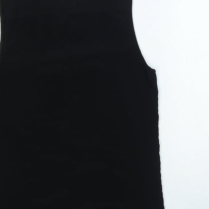 Womens UK Size S Gap Black Basic Blouse