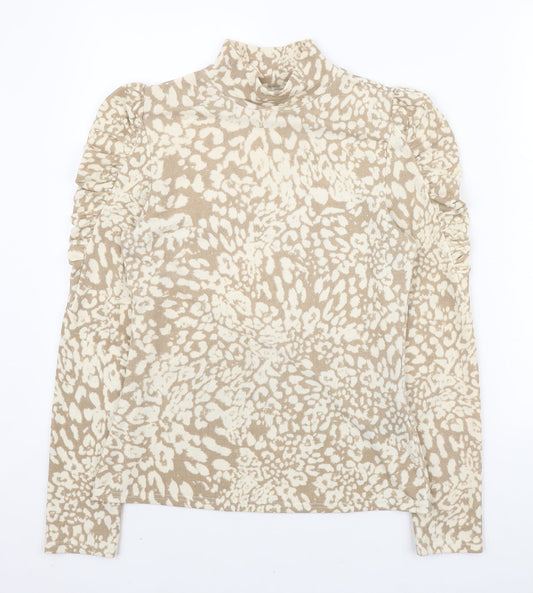Womens UK Size 10 Sonder Studio Beige Pullover Jumper