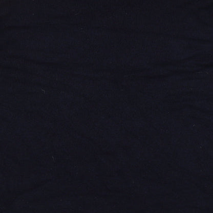 Gap Mens Blue Round Neck Acrylic Pullover Jumper Size S