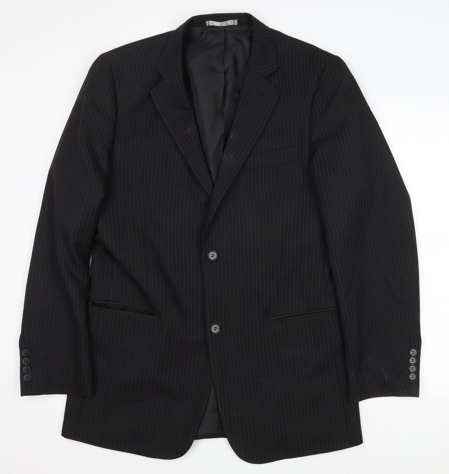 Mens UK Size 40 Taylor & Wright Regular Black Suit Jacket