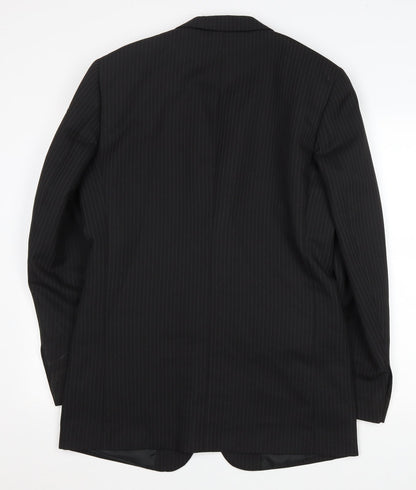 Mens UK Size 40 Taylor & Wright Regular Black Suit Jacket