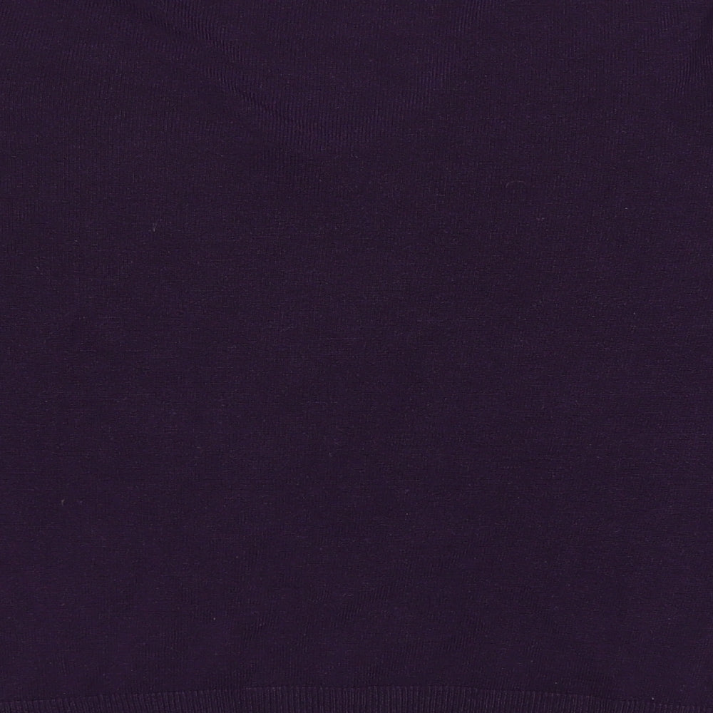 Womens UK Size 12 Marks and Spencer Purple Pullover Jumper