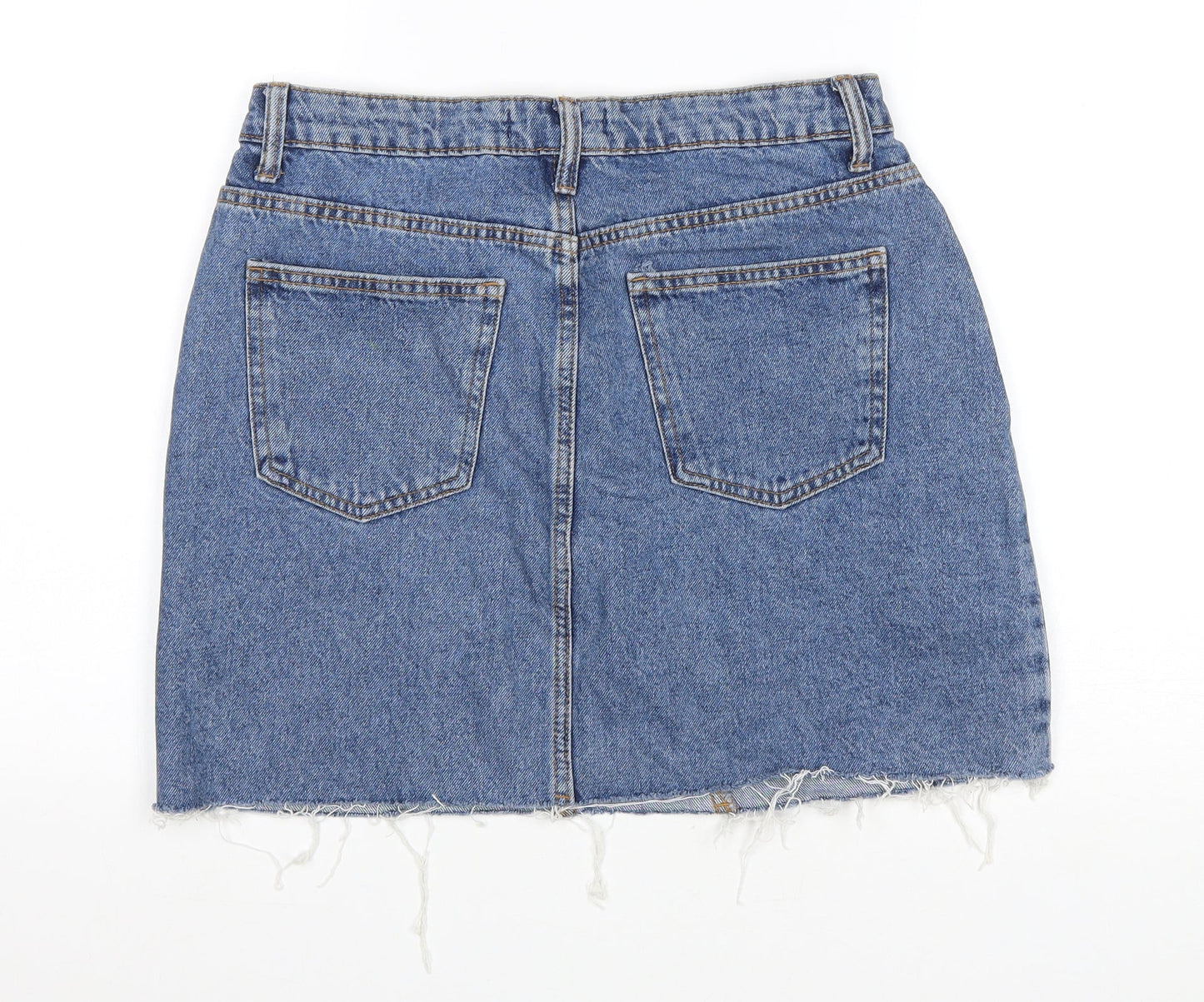Womens UK Size 12 Denim & Co. A-Line Denim Skirt