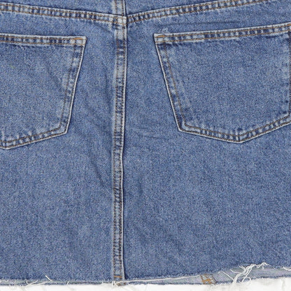 Womens UK Size 12 Denim & Co. A-Line Denim Skirt