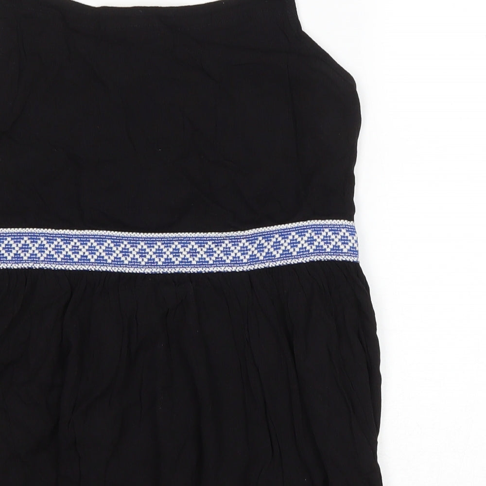 Womens UK Size S Love & Other Things Black Basic Tank