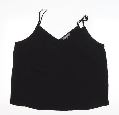Womens UK Size 20 Studio Black Basic Tank