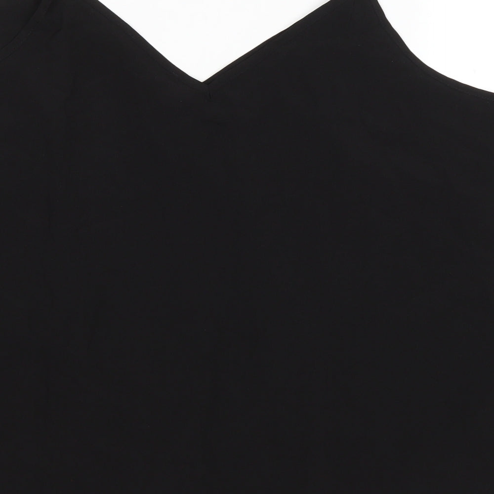 Womens UK Size 20 Studio Black Basic Tank