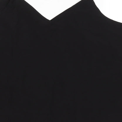 Womens UK Size 20 Studio Black Basic Tank