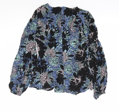 Womens UK Size 6 Marks and Spencer Multicoloured Basic Blouse