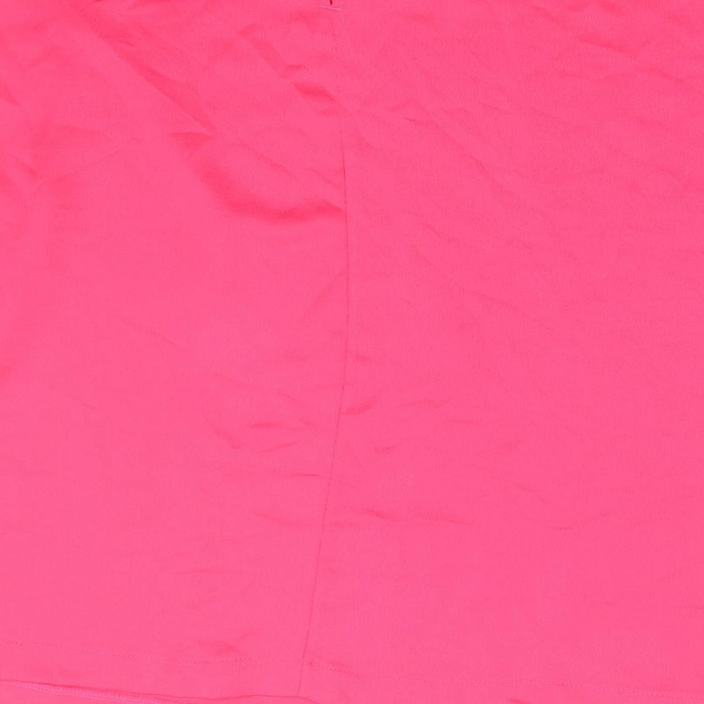 Womens UK Size 8 Marks and Spencer Pink Basic T-Shirt