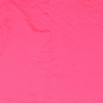 Womens UK Size 8 Marks and Spencer Pink Basic T-Shirt