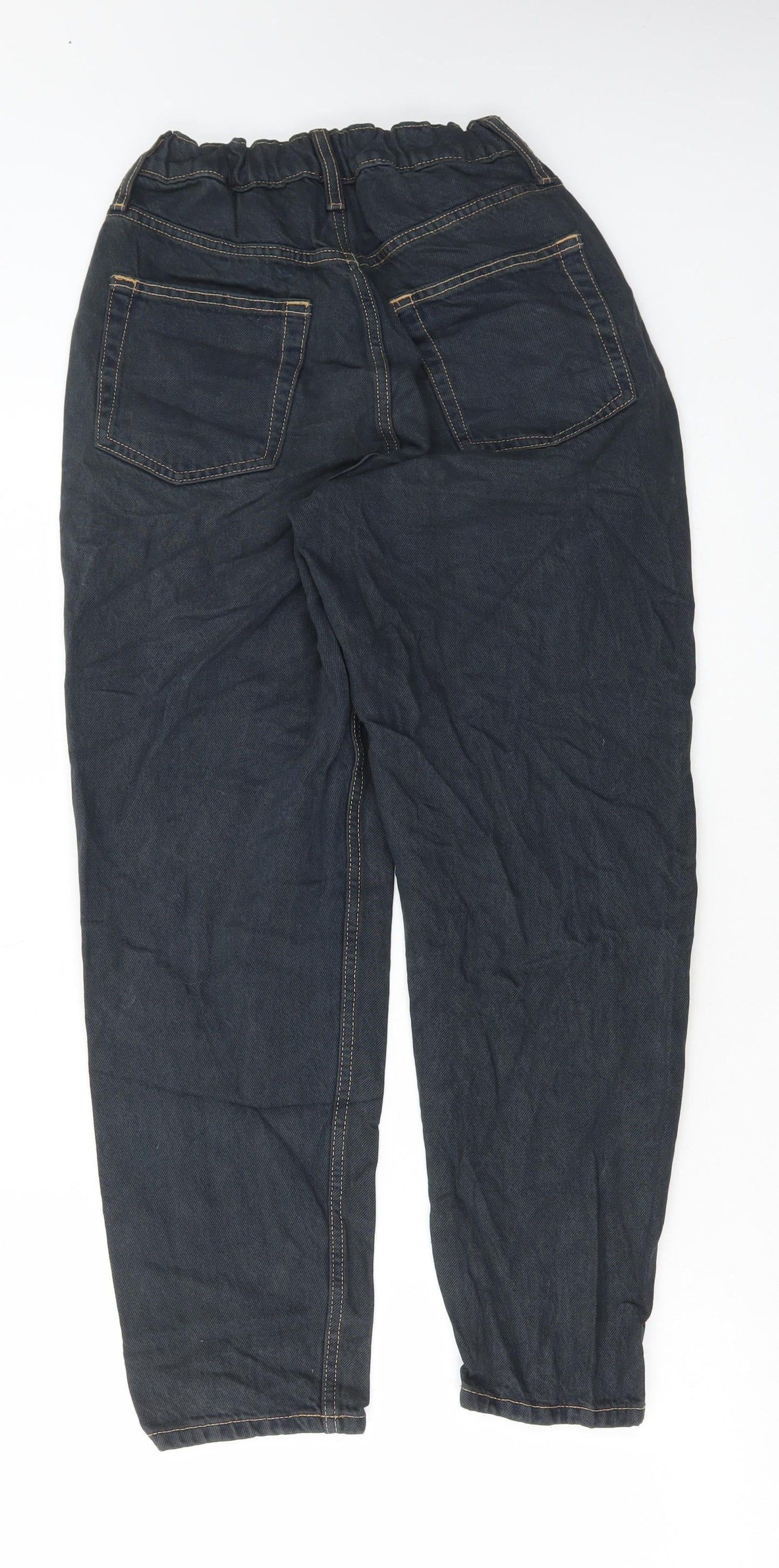 Mens UK Size 26 in Preworn Regular Fit Straight Blue Jeans