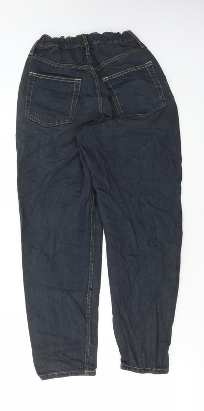 Mens UK Size 26 in Preworn Regular Fit Straight Blue Jeans