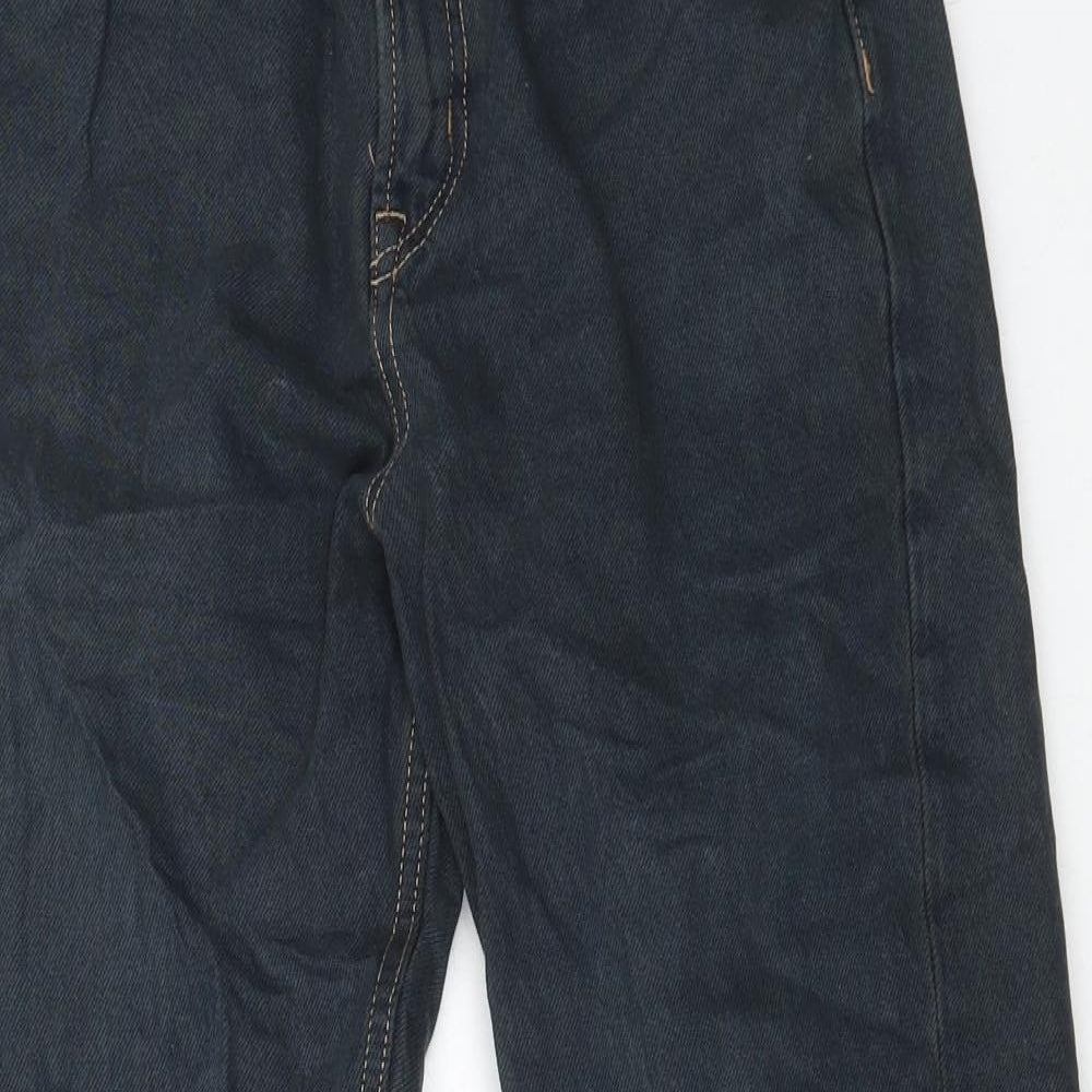 Mens UK Size 26 in Preworn Regular Fit Straight Blue Jeans