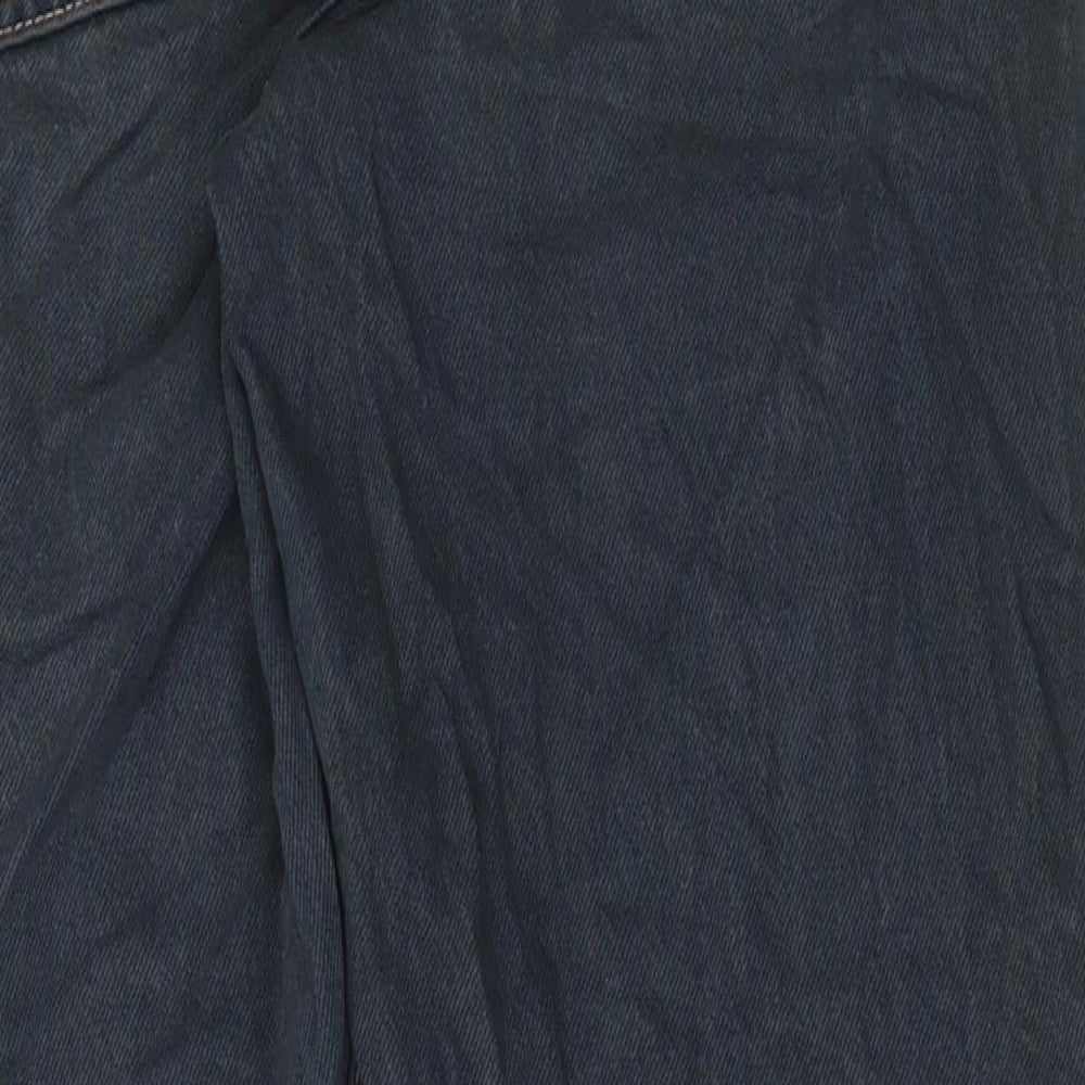 Mens UK Size 26 in Preworn Regular Fit Straight Blue Jeans