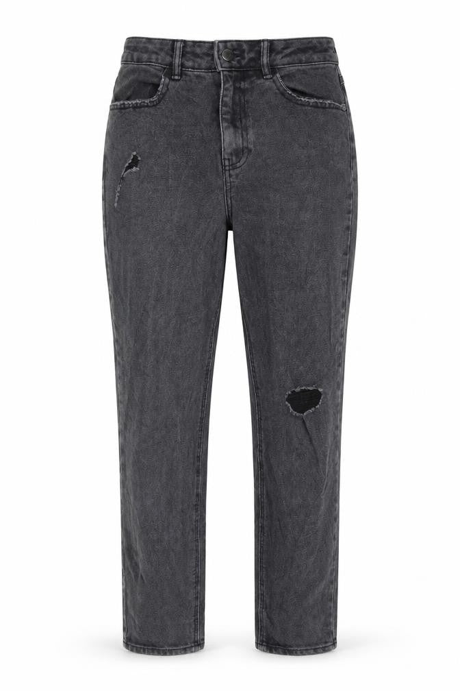 Womens UK Size 28 in TU Regular Fit Mom Grey Jeans