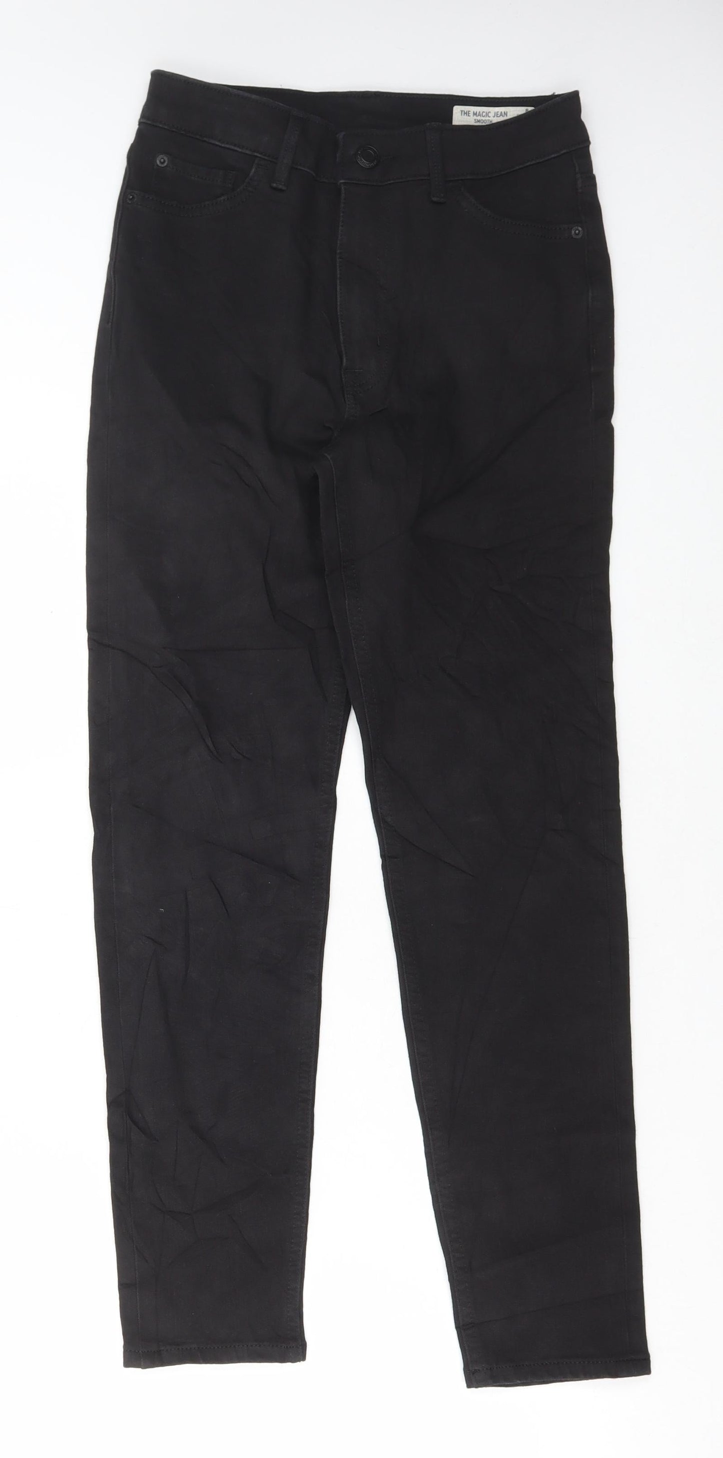 Womens UK Size 8 Marks and Spencer Regular Fit Skinny Black Jeans