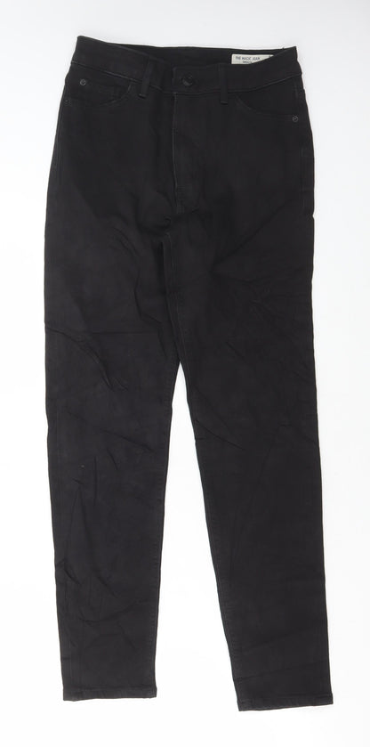 Womens UK Size 8 Marks and Spencer Regular Fit Skinny Black Jeans