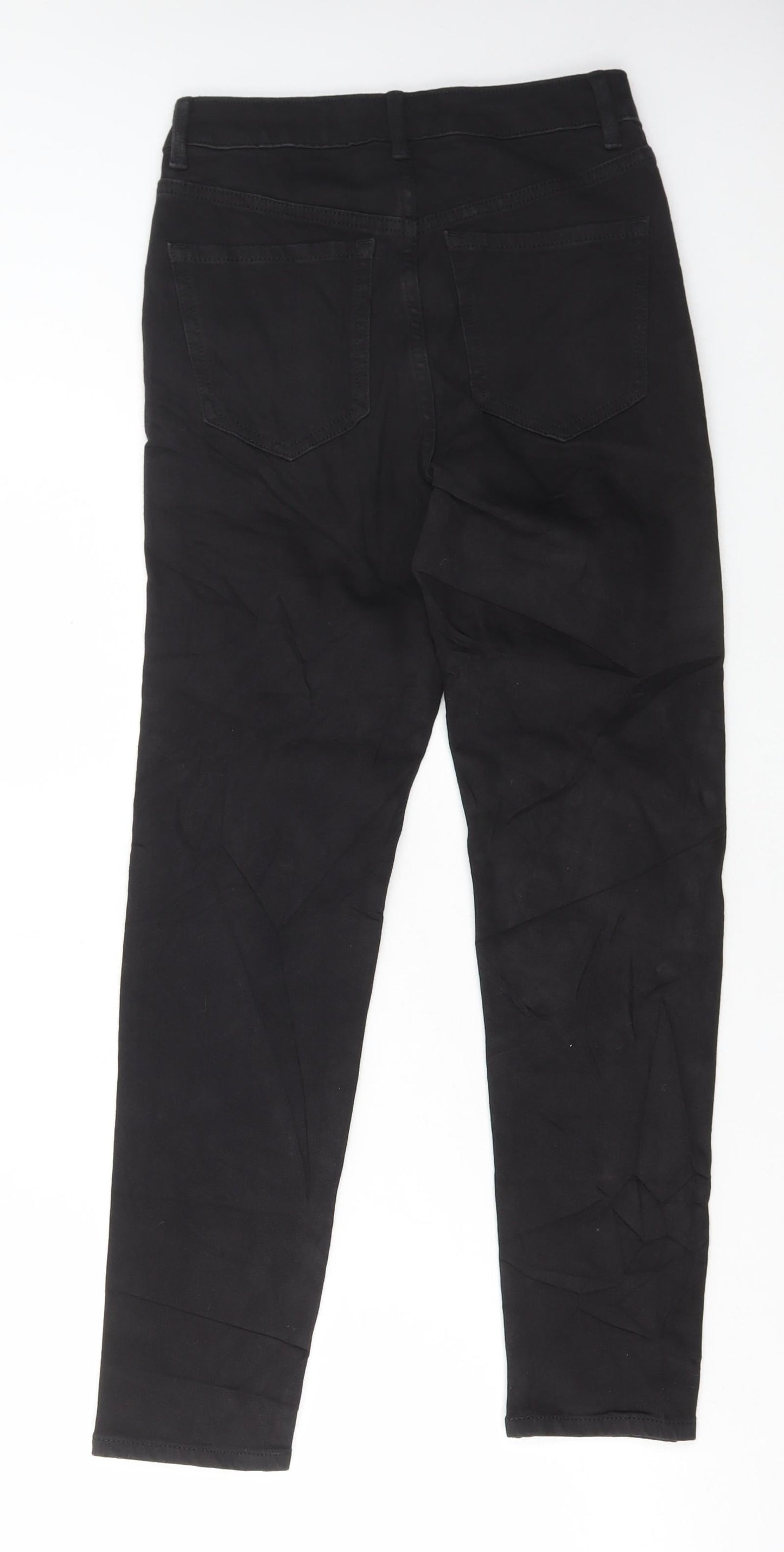 Womens UK Size 8 Marks and Spencer Regular Fit Skinny Black Jeans