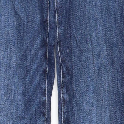 Gap Mens Blue Cotton Skinny Jeans Size 28 in L32 in Regular Button