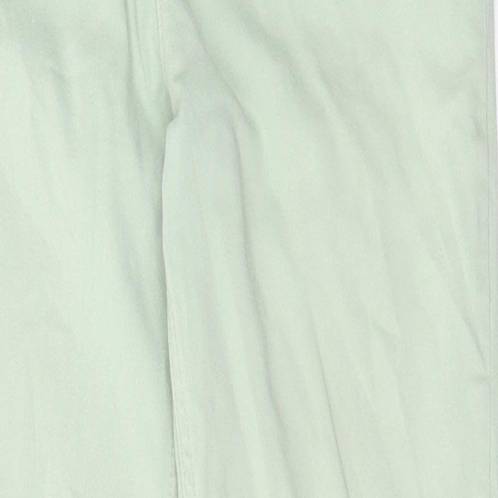 Womens UK Size 32 in Marks and Spencer Regular Fit Skinny Green Jeans