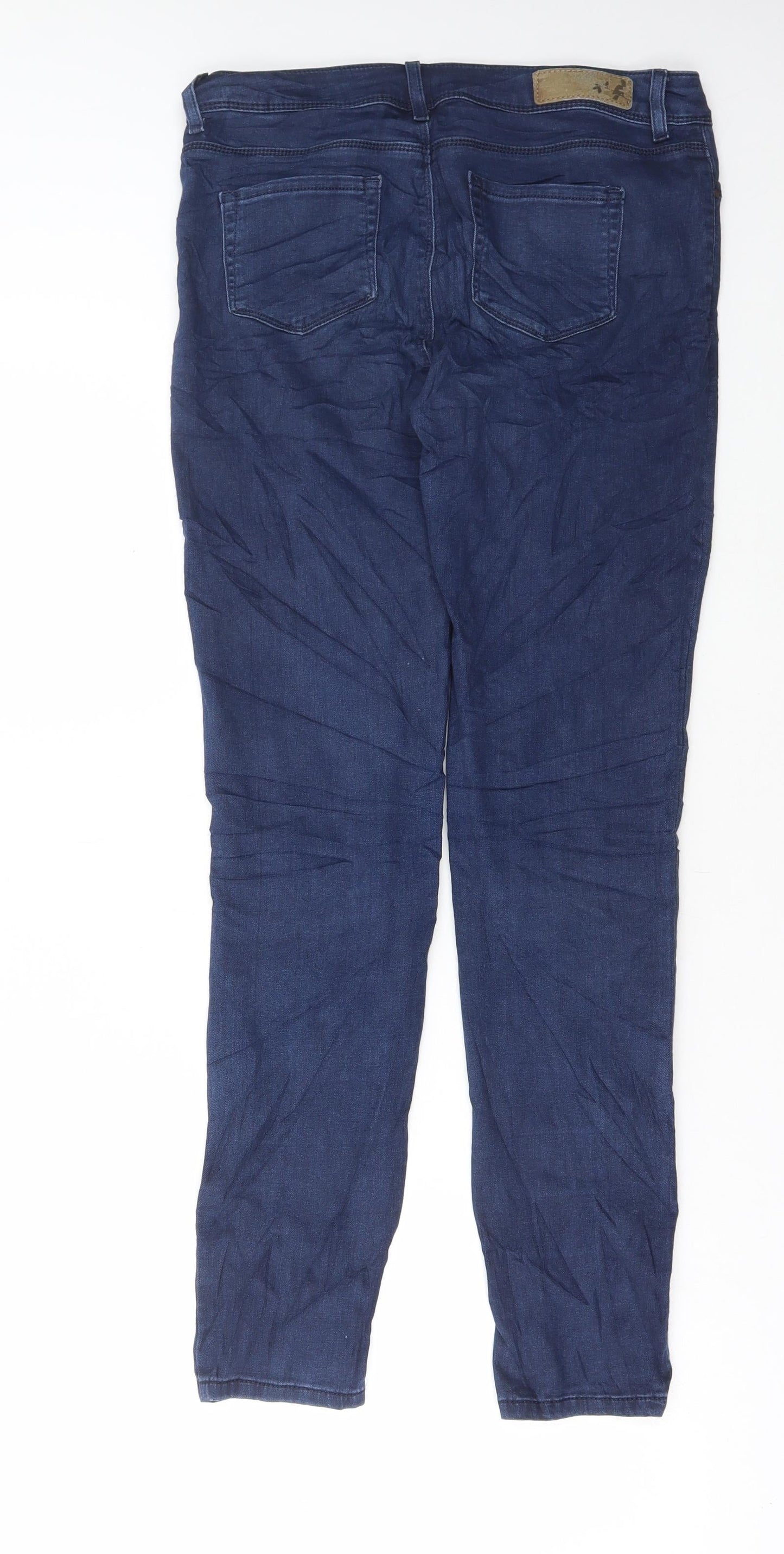 Womens UK Size 10 Marks and Spencer Regular Fit Skinny Blue Jeans