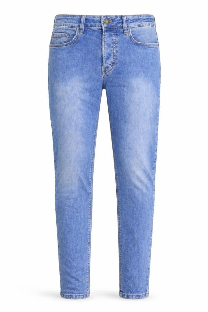 Mens UK Size 30 in Denim & Co. Regular Fit Skinny Blue Jeans