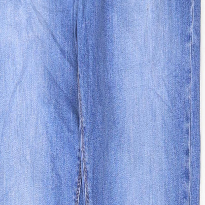 Denim & Co. Mens Blue Cotton Skinny Jeans Size 30 in L30 in Regular Button