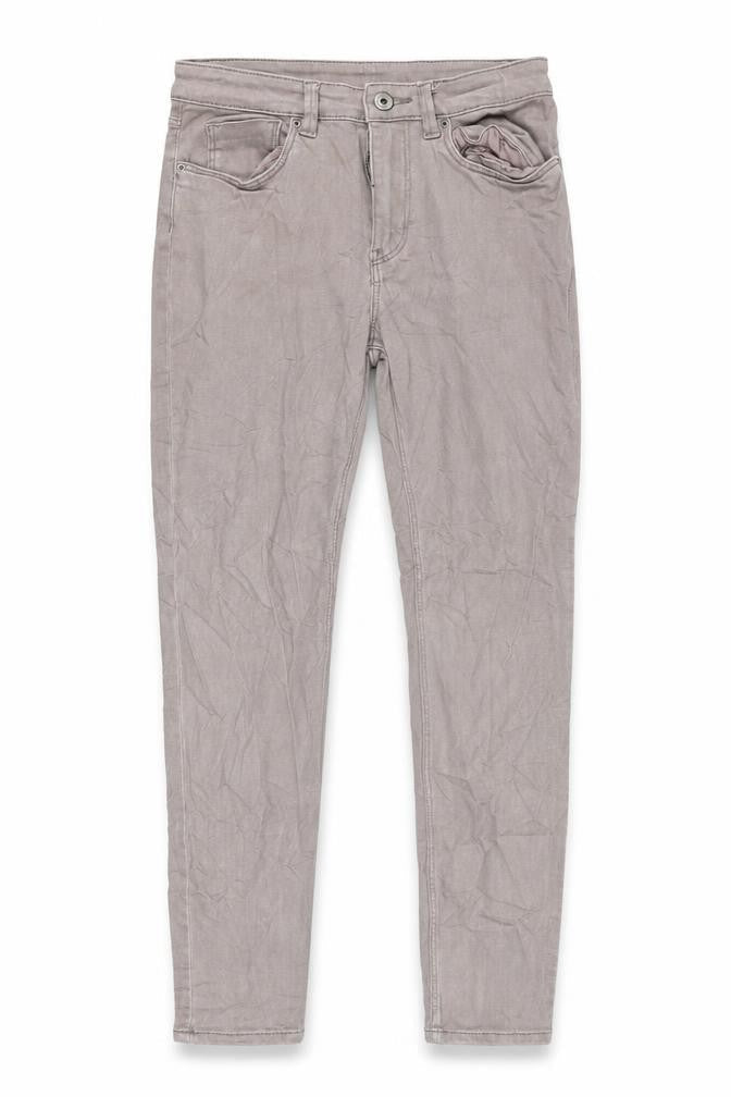 Womens UK Size 8 H&M Regular Fit Skinny Beige Jeans