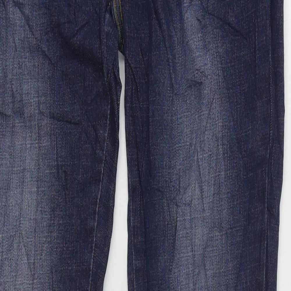 Womens UK Size 10 Monday Regular Fit Skinny Blue Jeans