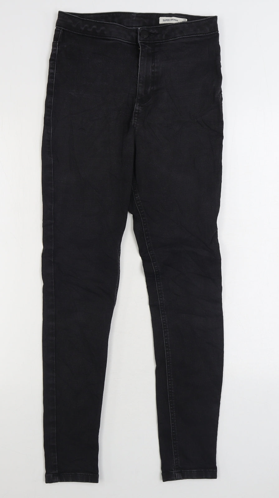 Womens UK Size 10 Marks and Spencer Regular Fit Skinny Black Jeans