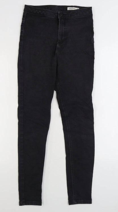 Womens UK Size 10 Marks and Spencer Regular Fit Skinny Black Jeans