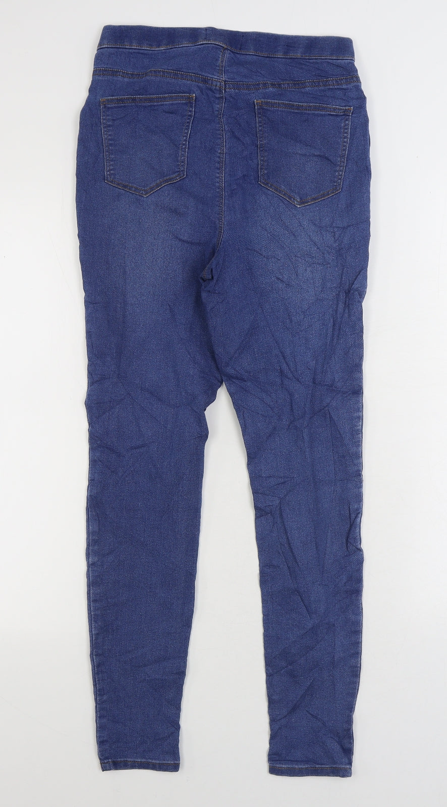 Matalan Womens Blue Cotton Jegging Jeans Size 8 L27 in Regular