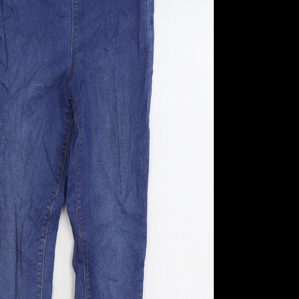 Matalan Womens Blue Cotton Jegging Jeans Size 8 L27 in Regular