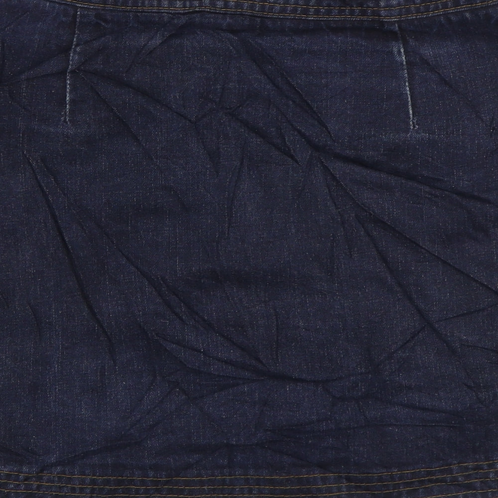 Womens UK Size S Cooperative A-Line Denim Skirt