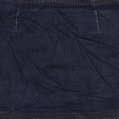 Womens UK Size S Cooperative A-Line Denim Skirt