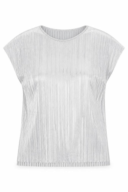 Womens UK Size 8 Apricot Silver Basic Polo