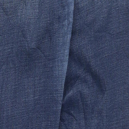 Lee Mens Blue Cotton Skinny Jeans Size S L35 in Slim Zip